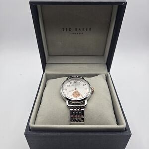 Women's Ted Baker Watch in Silver and Rose Gold